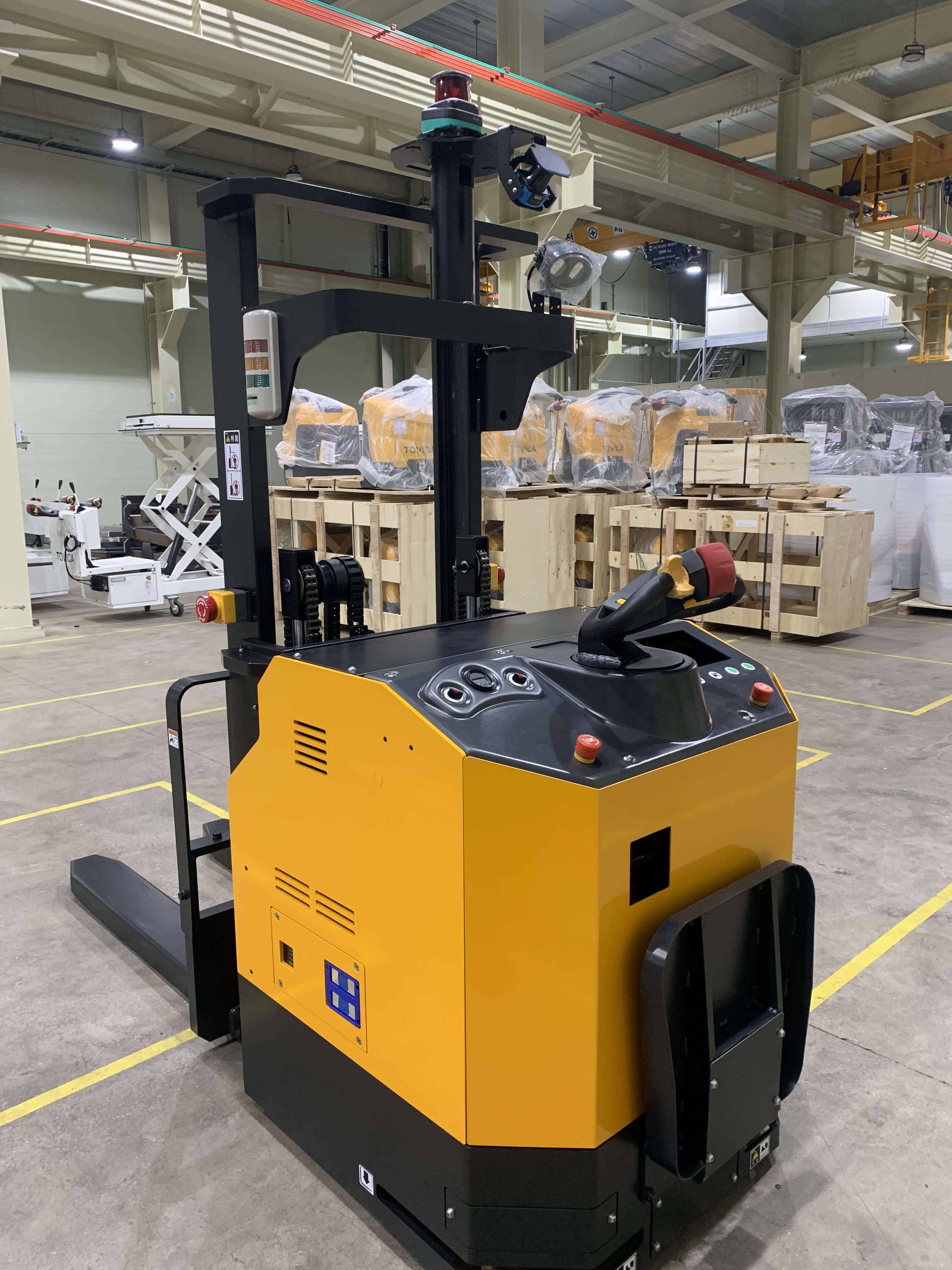 AGV-Fork Stacker Type